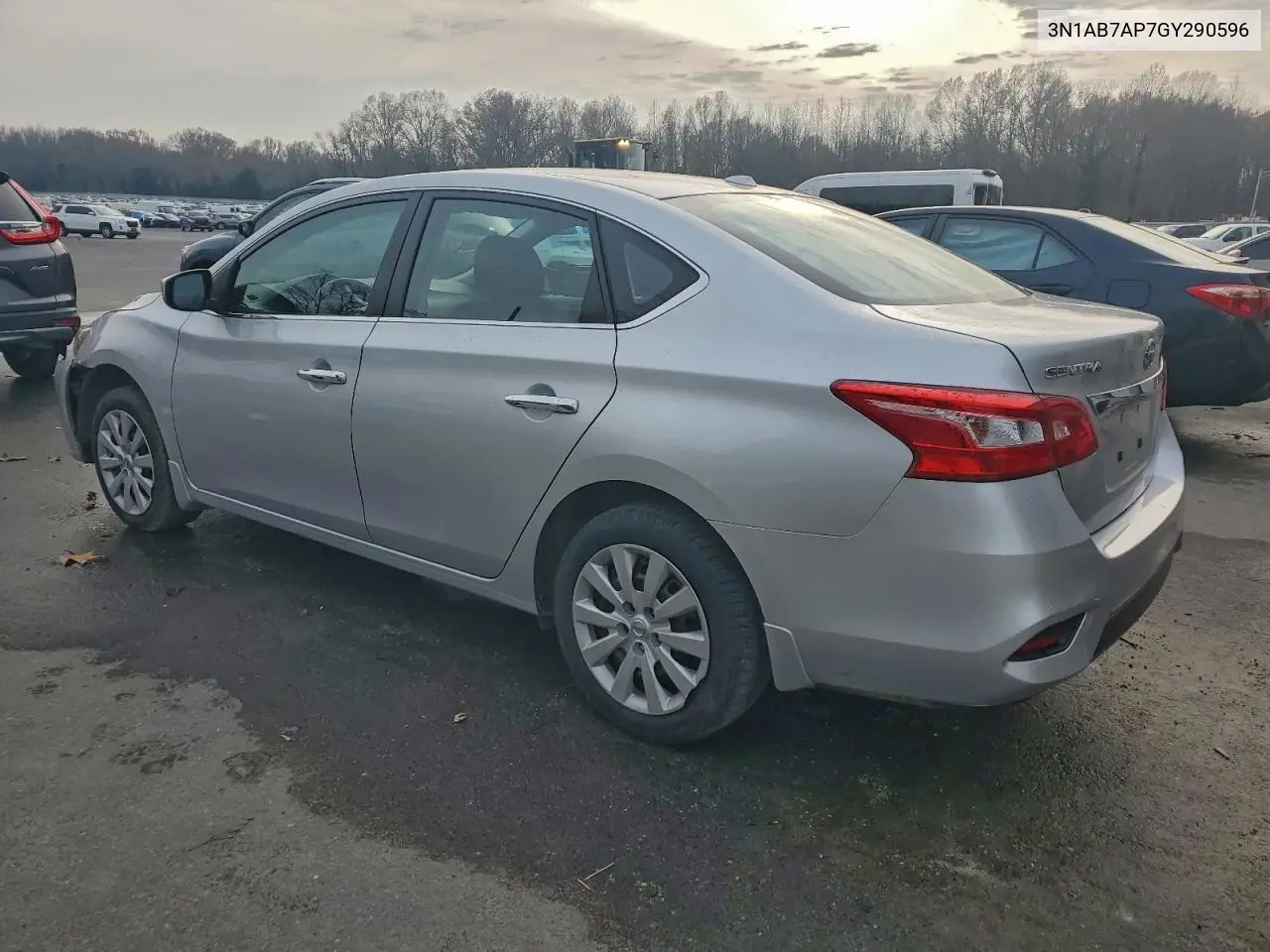 3N1AB7AP7GY290596 2016 Nissan Sentra S