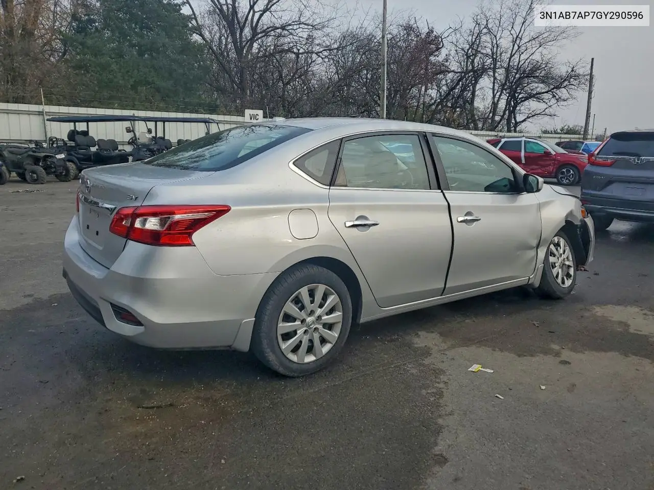 3N1AB7AP7GY290596 2016 Nissan Sentra S