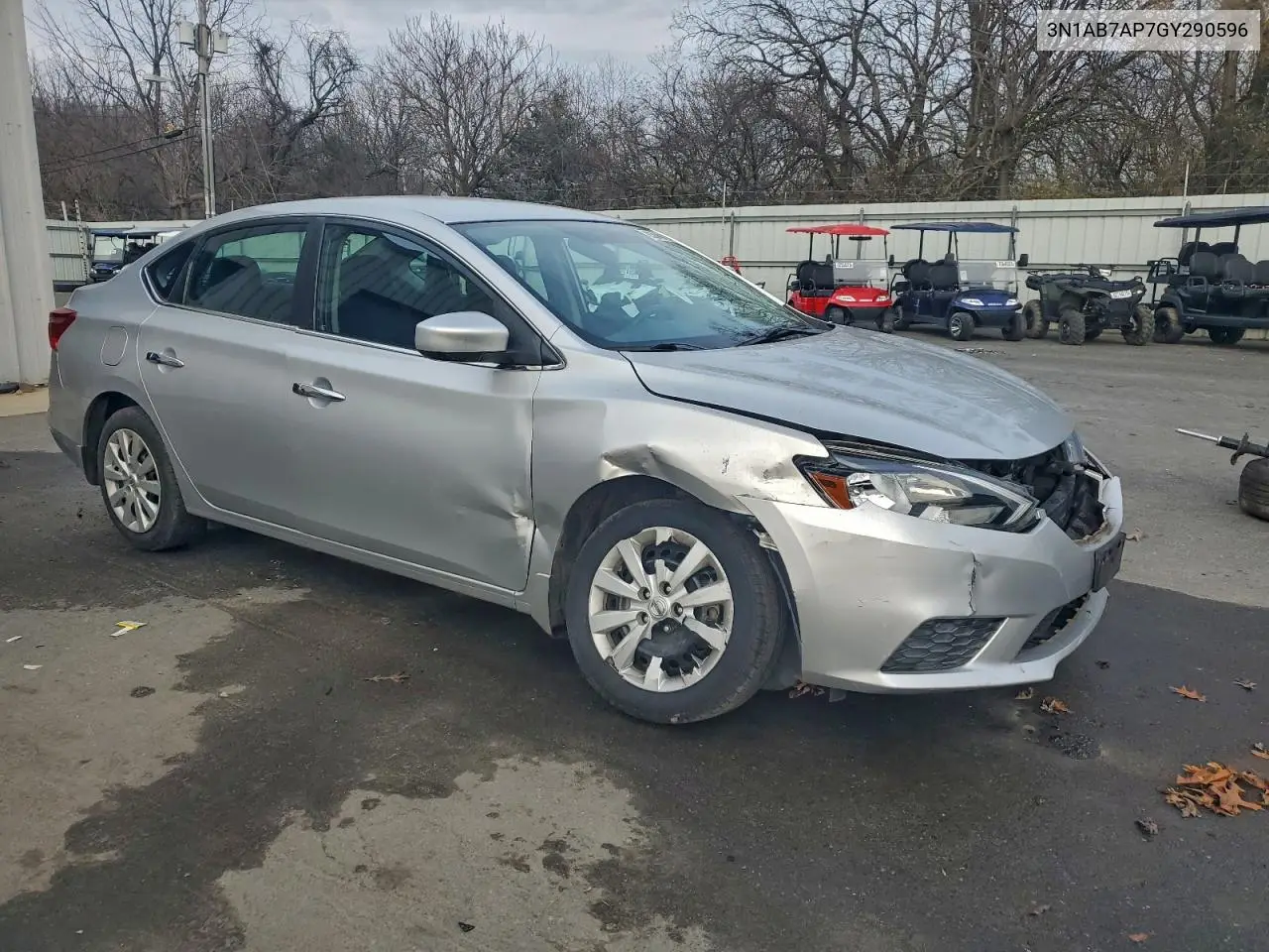 3N1AB7AP7GY290596 2016 Nissan Sentra S