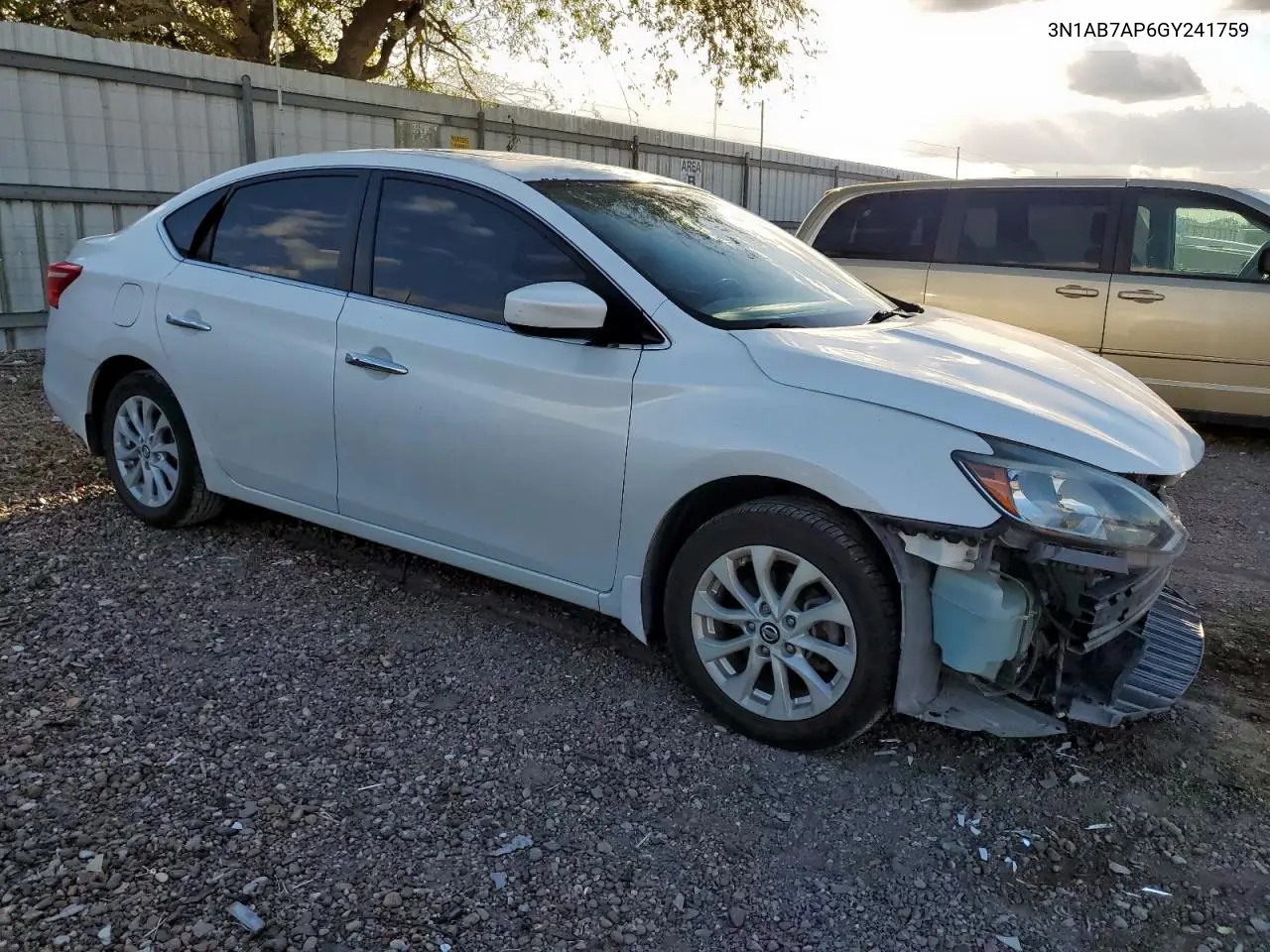 3N1AB7AP6GY241759 2016 Nissan Sentra S