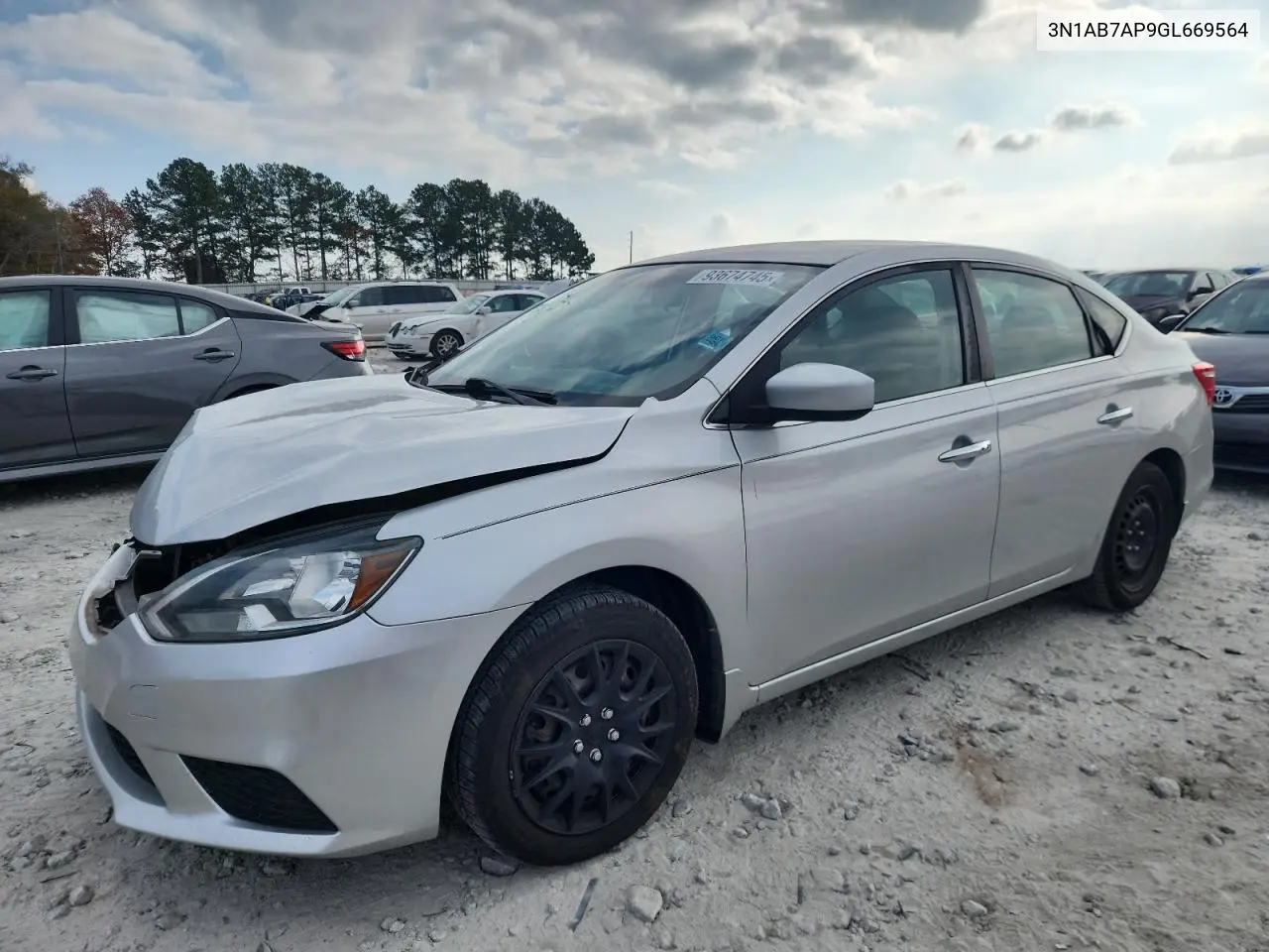 3N1AB7AP9GL669564 2016 Nissan Sentra S