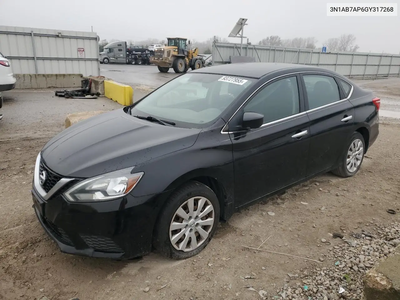 3N1AB7AP6GY317268 2016 Nissan Sentra S