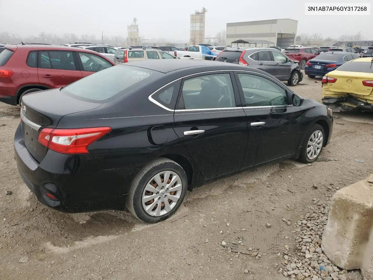 3N1AB7AP6GY317268 2016 Nissan Sentra S
