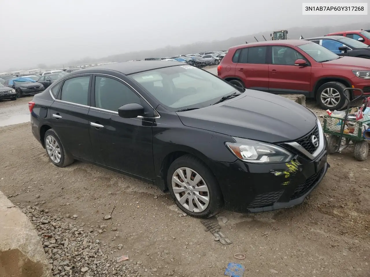 3N1AB7AP6GY317268 2016 Nissan Sentra S