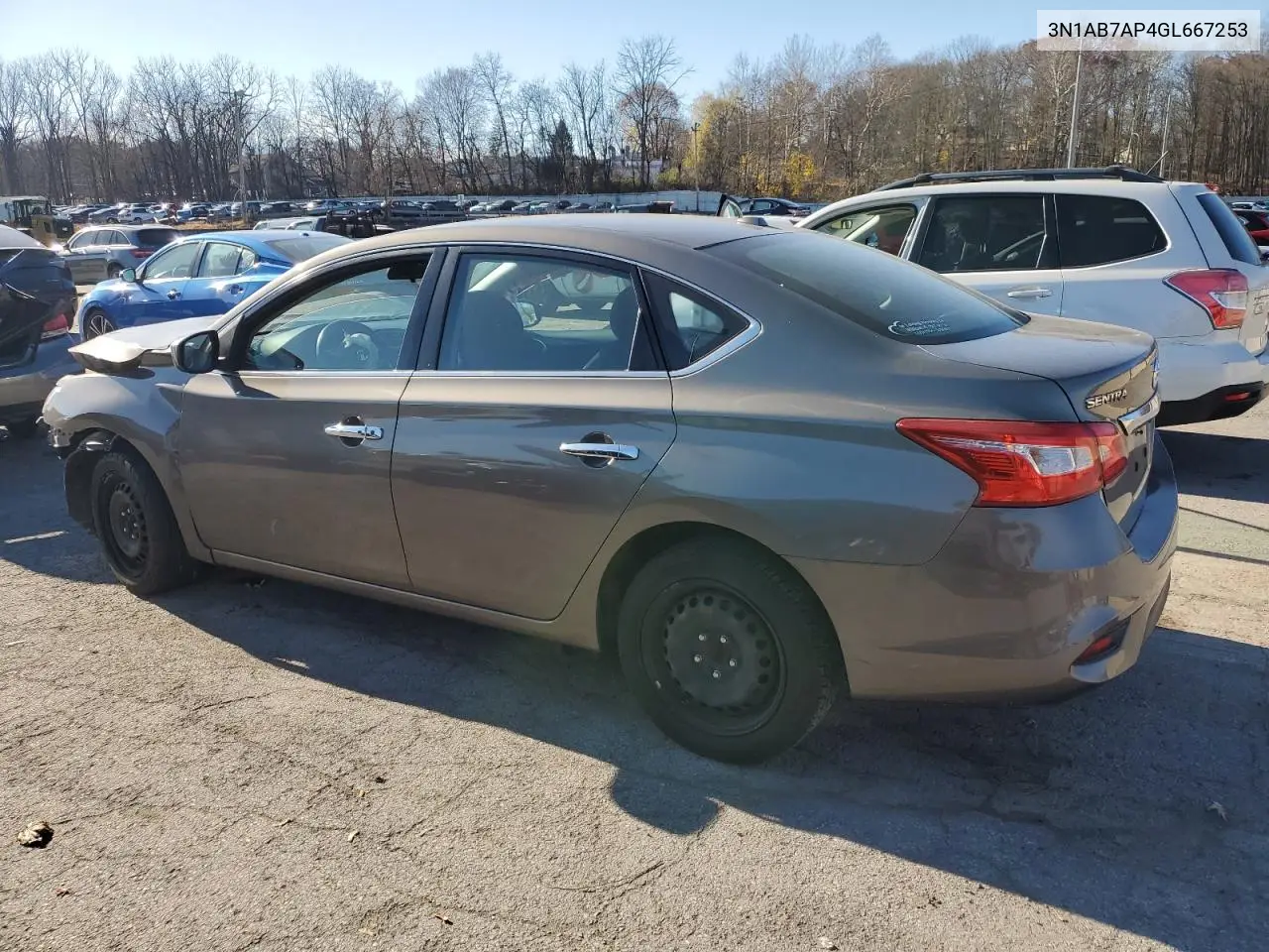 3N1AB7AP4GL667253 2016 Nissan Sentra S