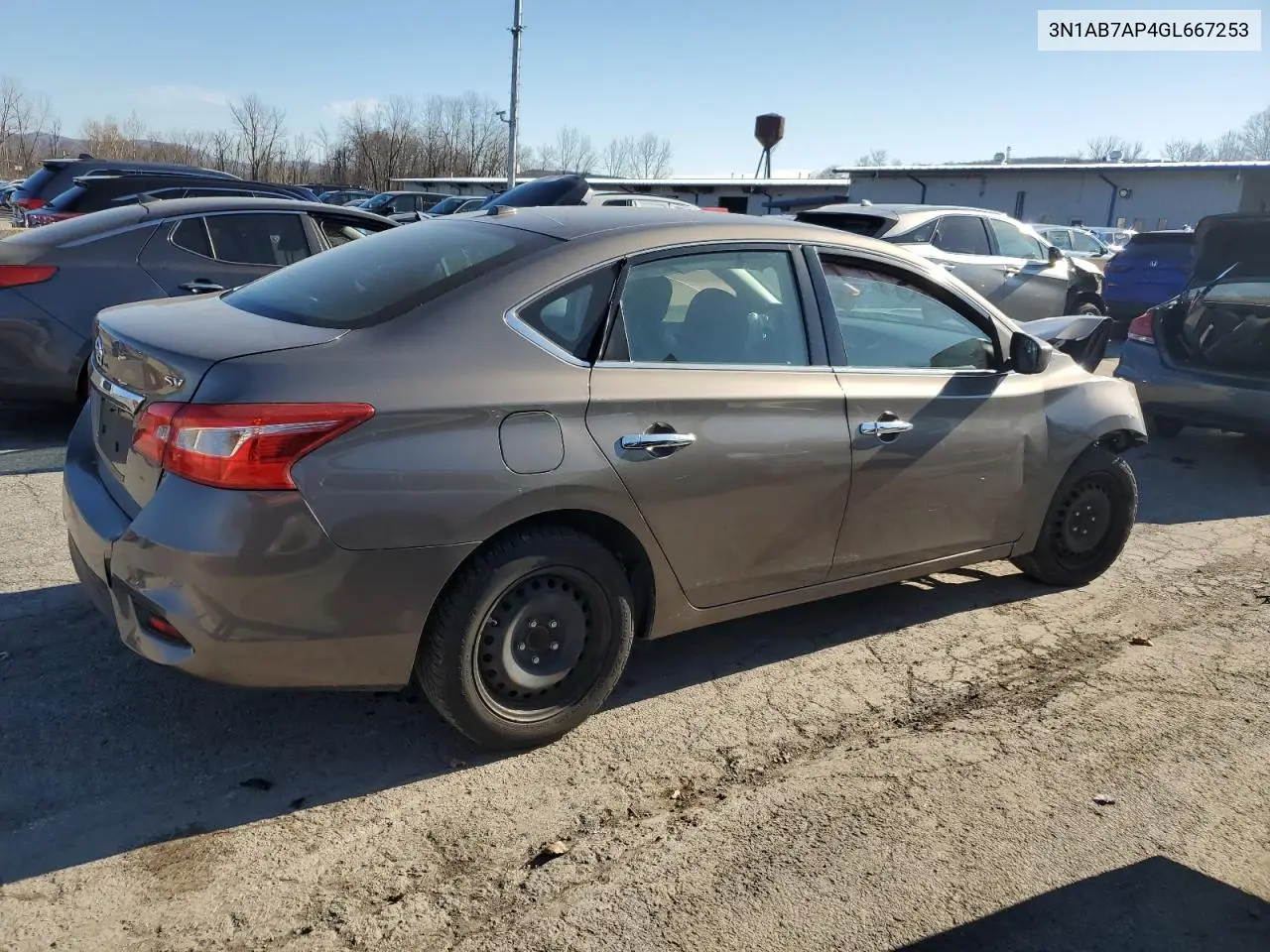3N1AB7AP4GL667253 2016 Nissan Sentra S