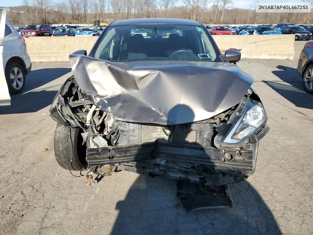 3N1AB7AP4GL667253 2016 Nissan Sentra S