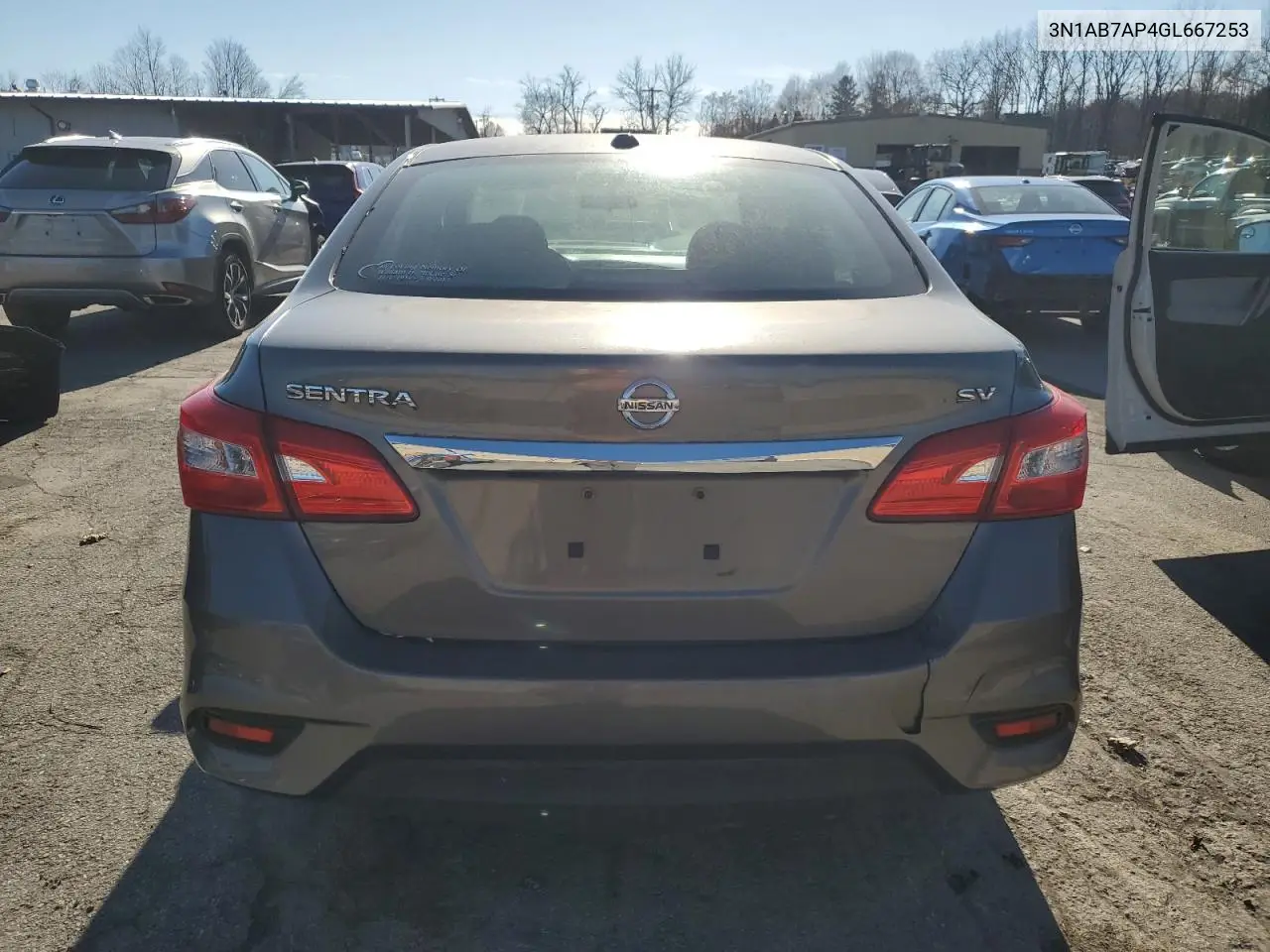 3N1AB7AP4GL667253 2016 Nissan Sentra S