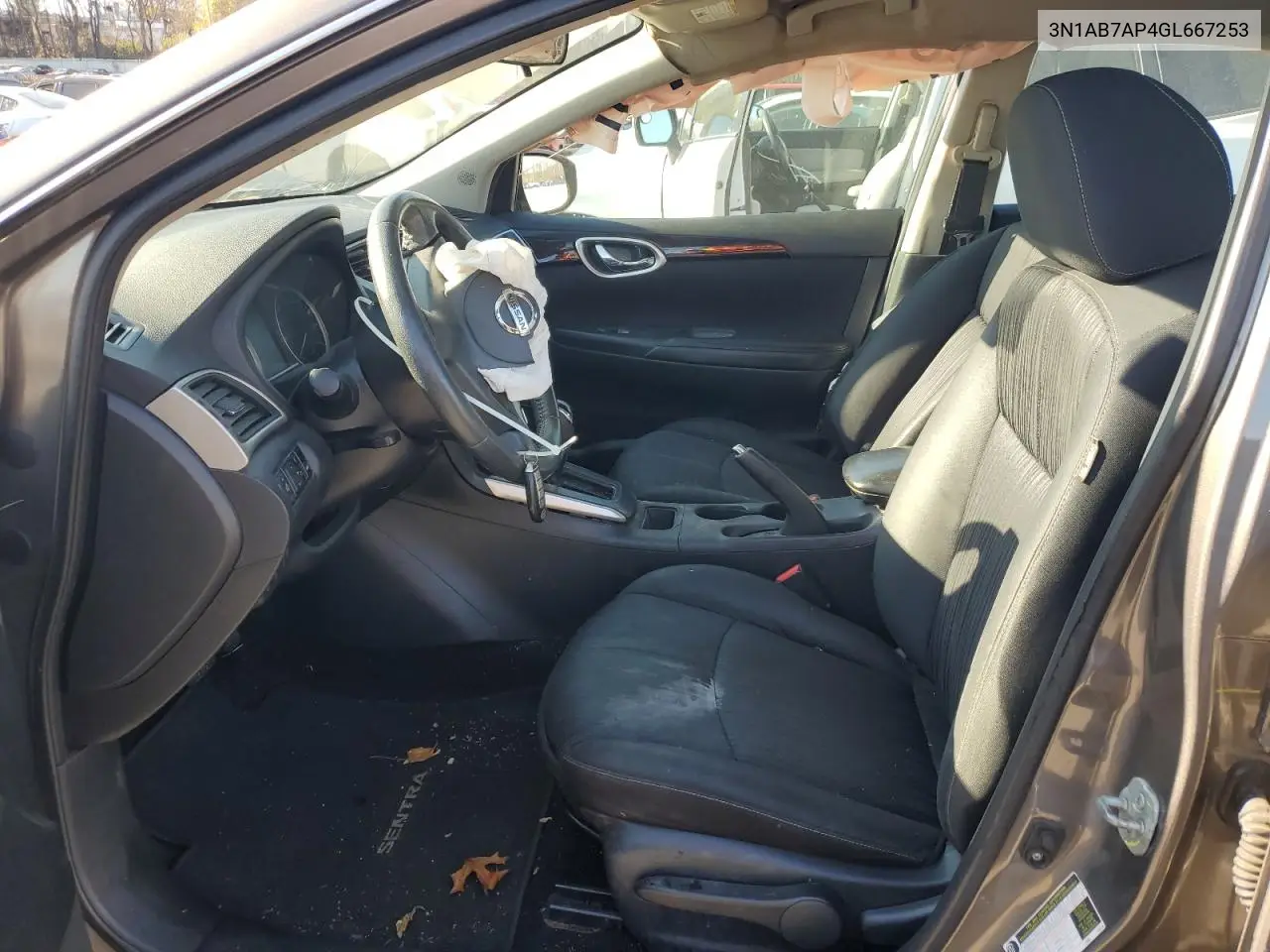 3N1AB7AP4GL667253 2016 Nissan Sentra S