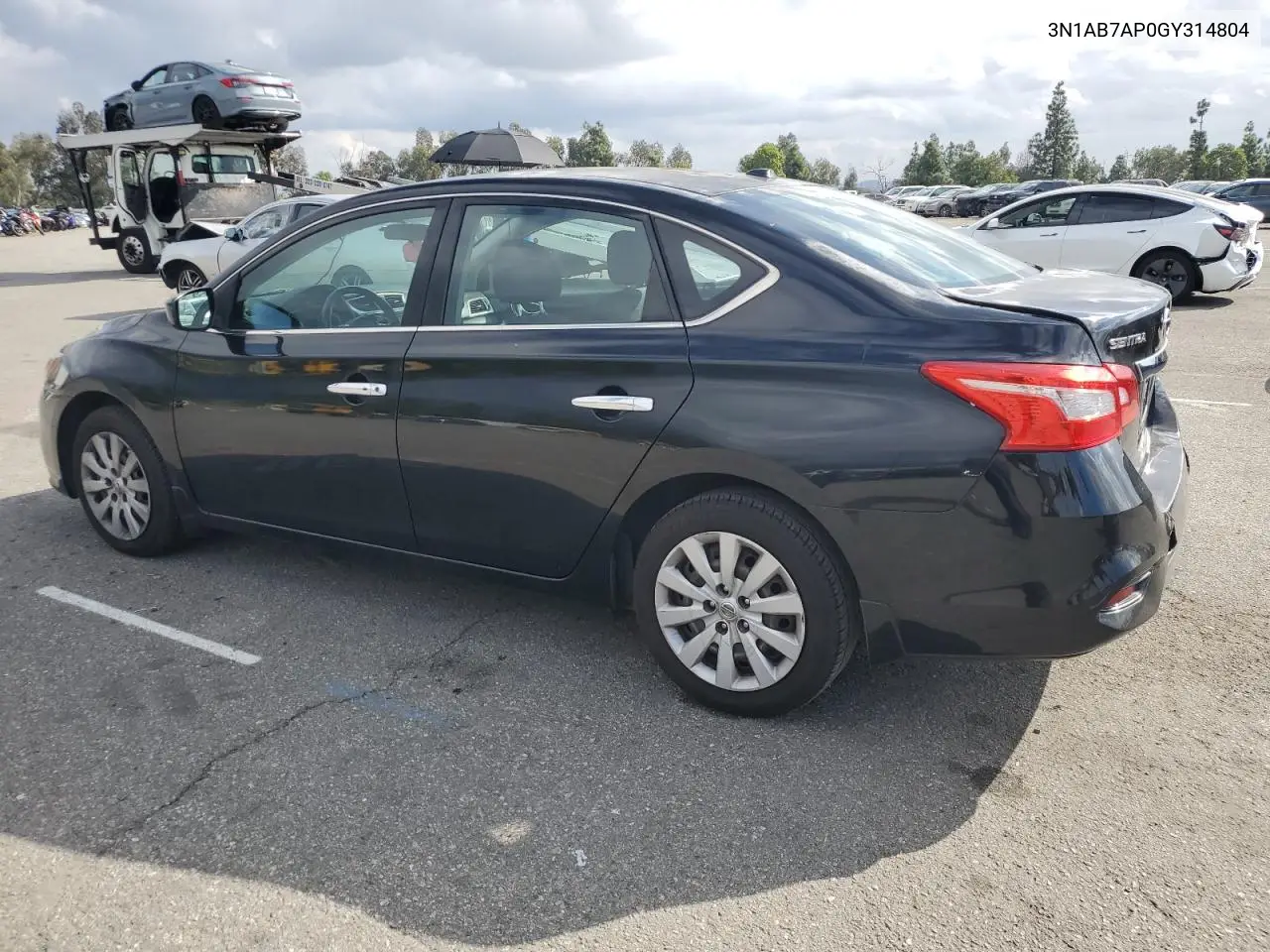 3N1AB7AP0GY314804 2016 Nissan Sentra S