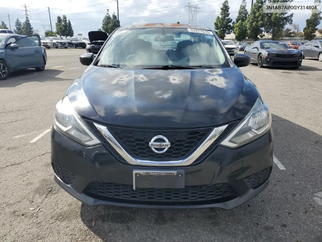 3N1AB7AP0GY314804 2016 Nissan Sentra S