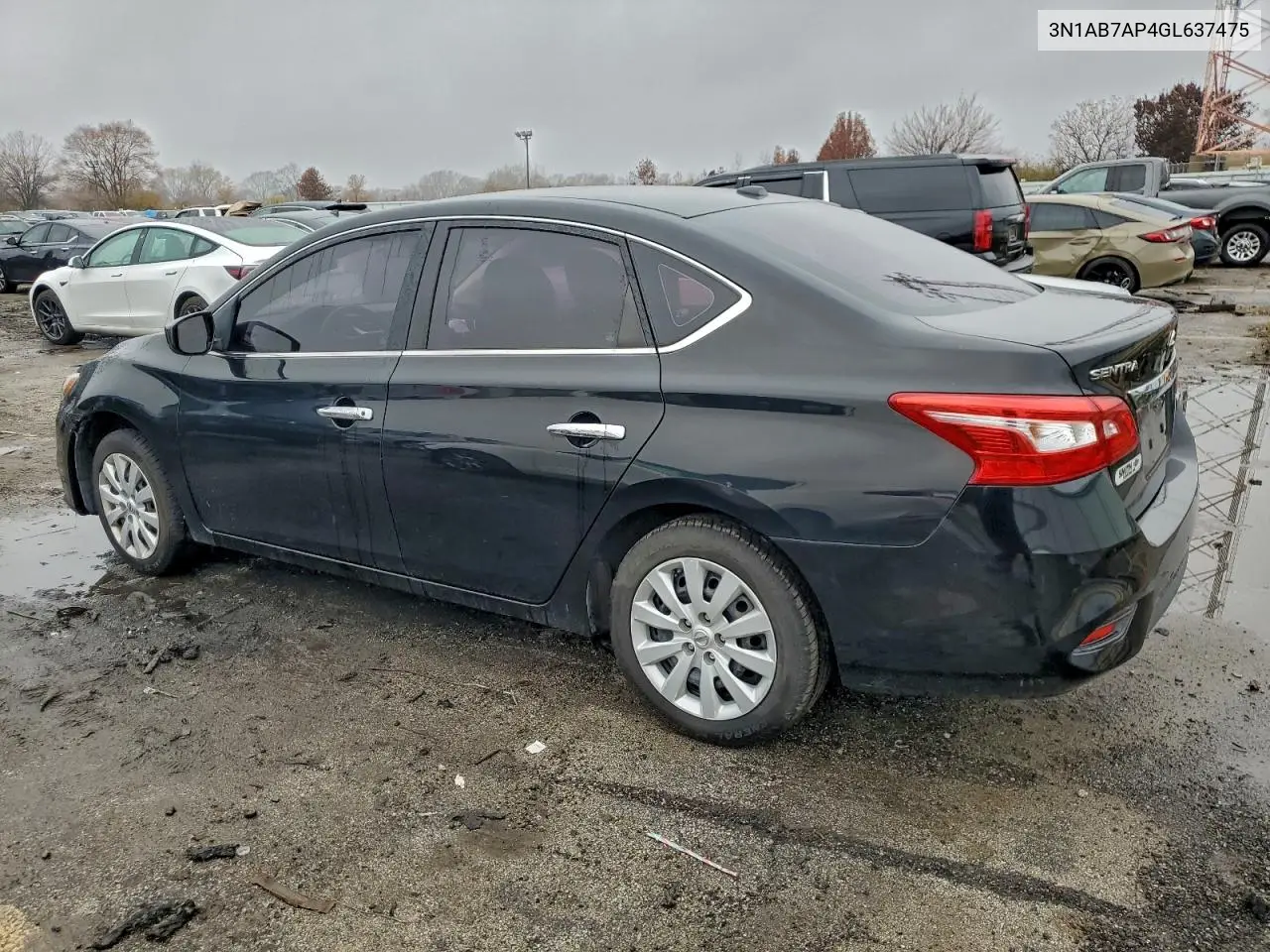 3N1AB7AP4GL637475 2016 Nissan Sentra S