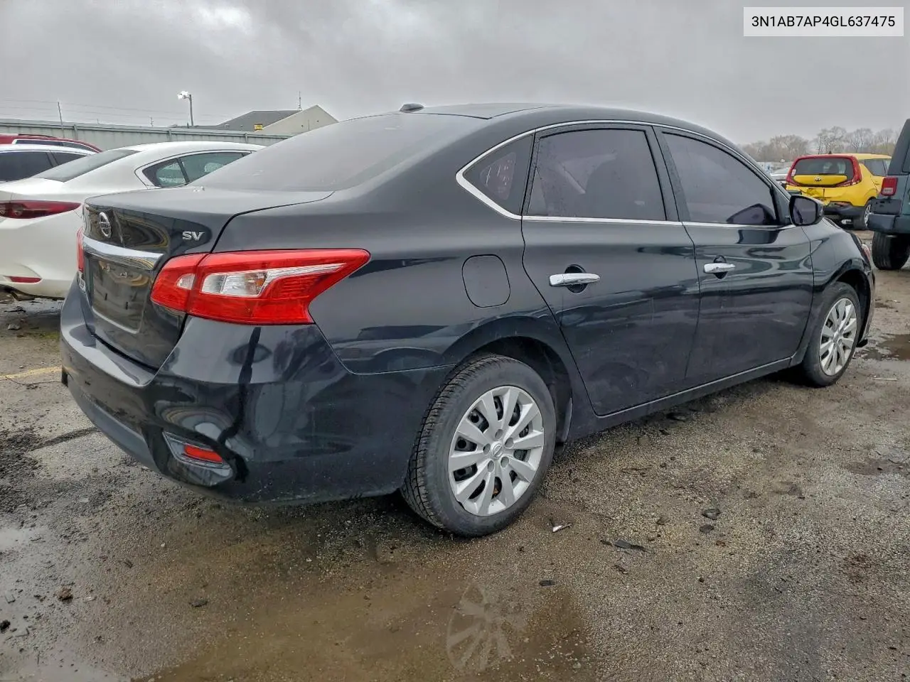 3N1AB7AP4GL637475 2016 Nissan Sentra S