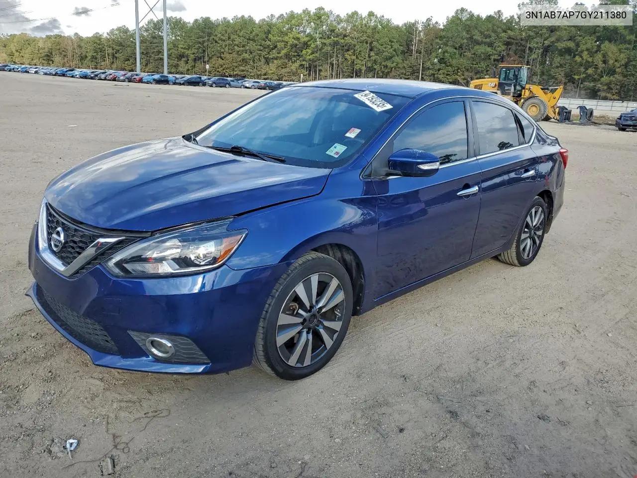 3N1AB7AP7GY211380 2016 Nissan Sentra S