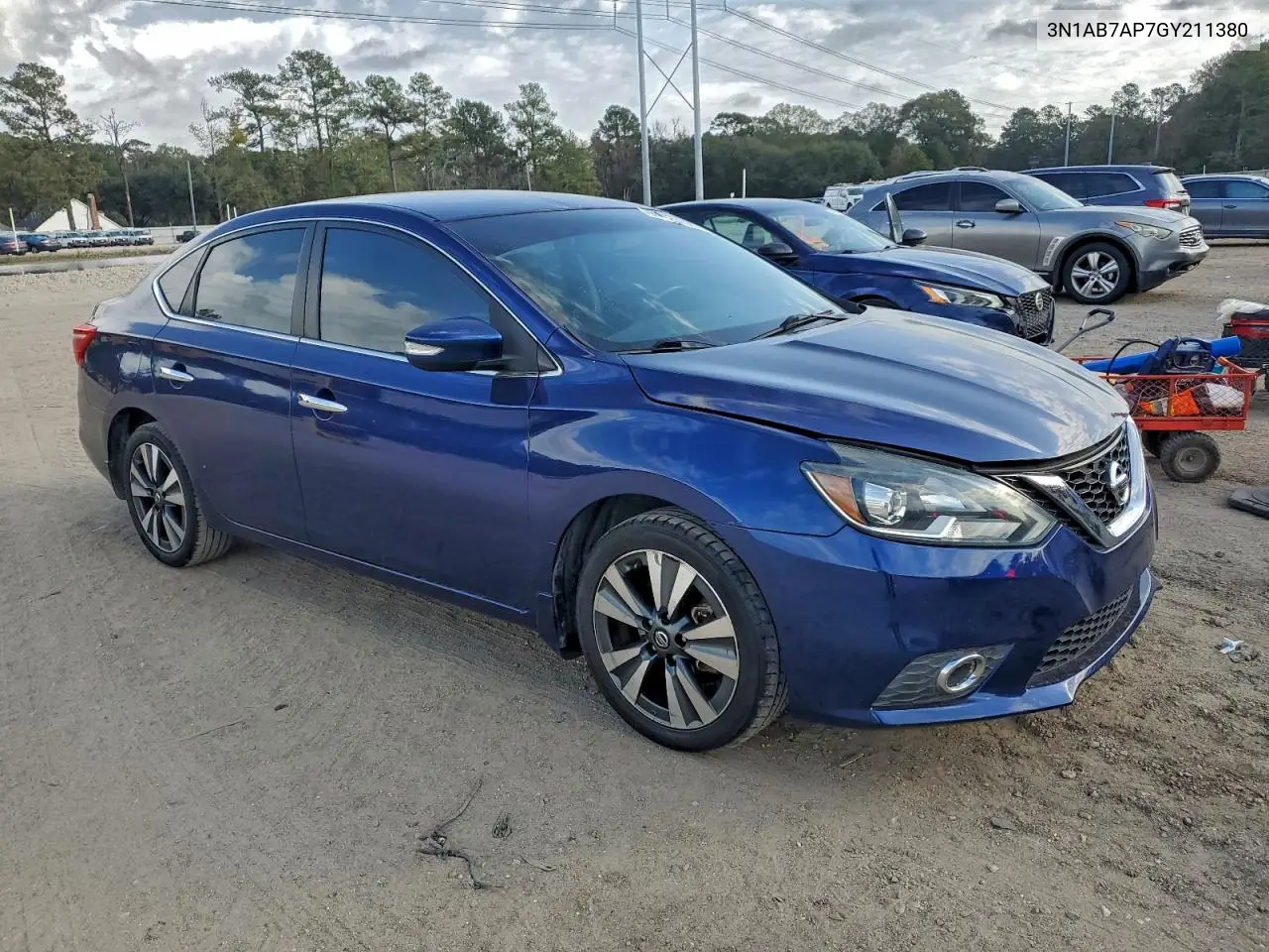 3N1AB7AP7GY211380 2016 Nissan Sentra S