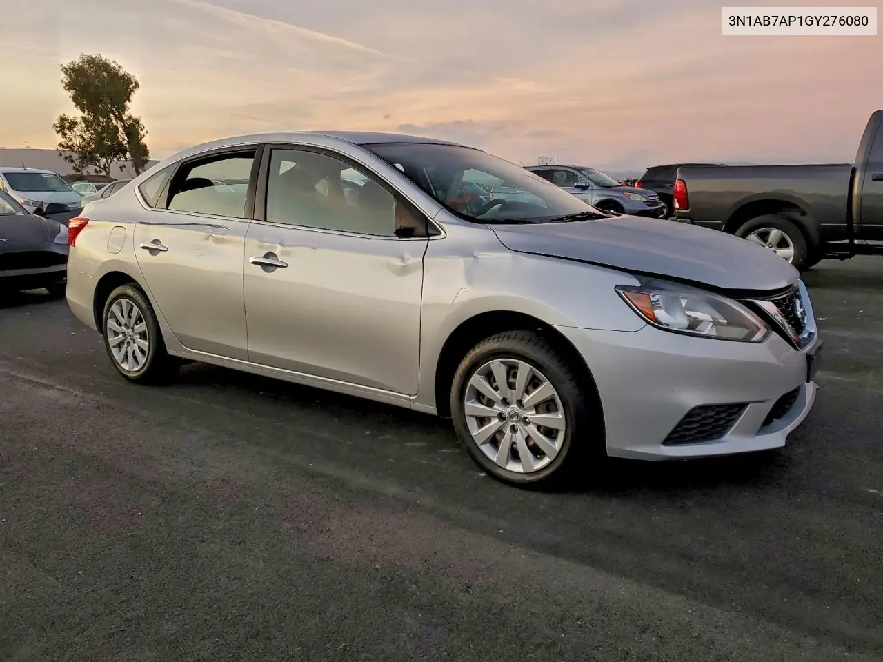 3N1AB7AP1GY276080 2016 Nissan Sentra S