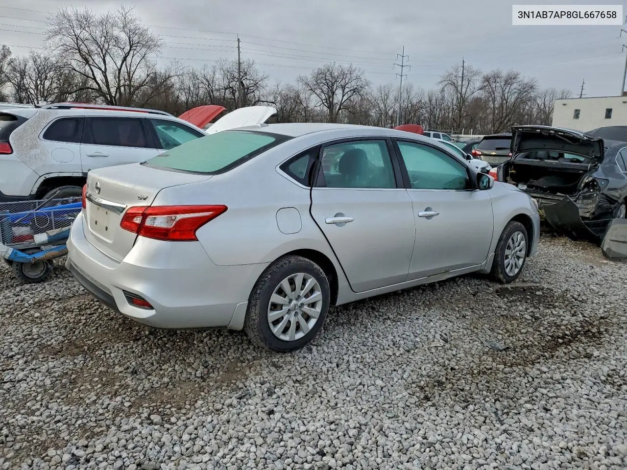 3N1AB7AP8GL667658 2016 Nissan Sentra S