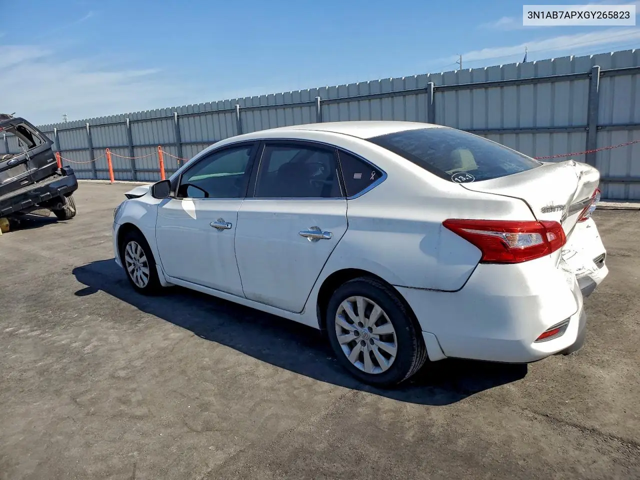 3N1AB7APXGY265823 2016 Nissan Sentra S