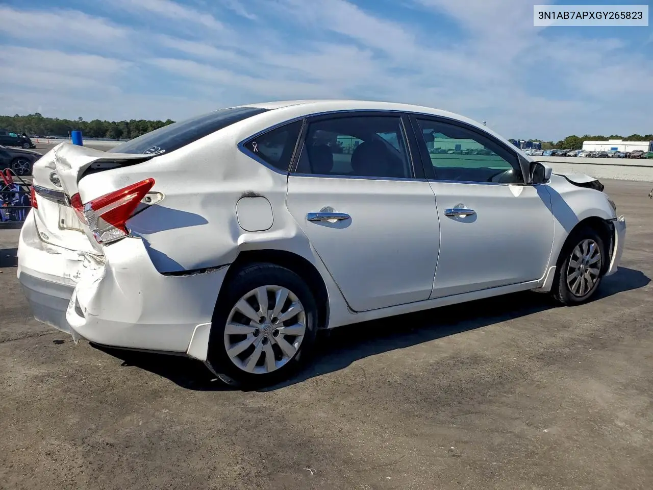 3N1AB7APXGY265823 2016 Nissan Sentra S