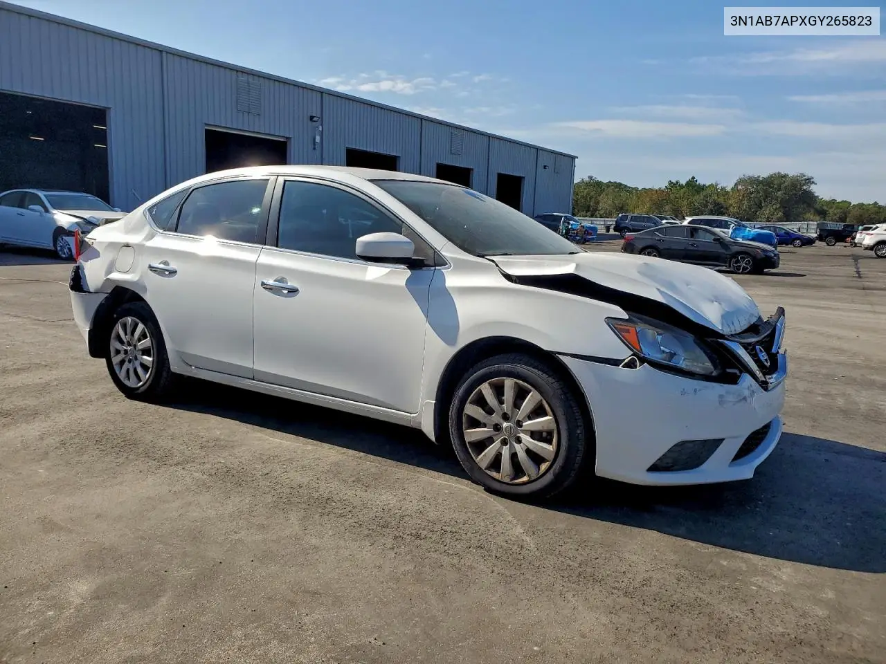3N1AB7APXGY265823 2016 Nissan Sentra S