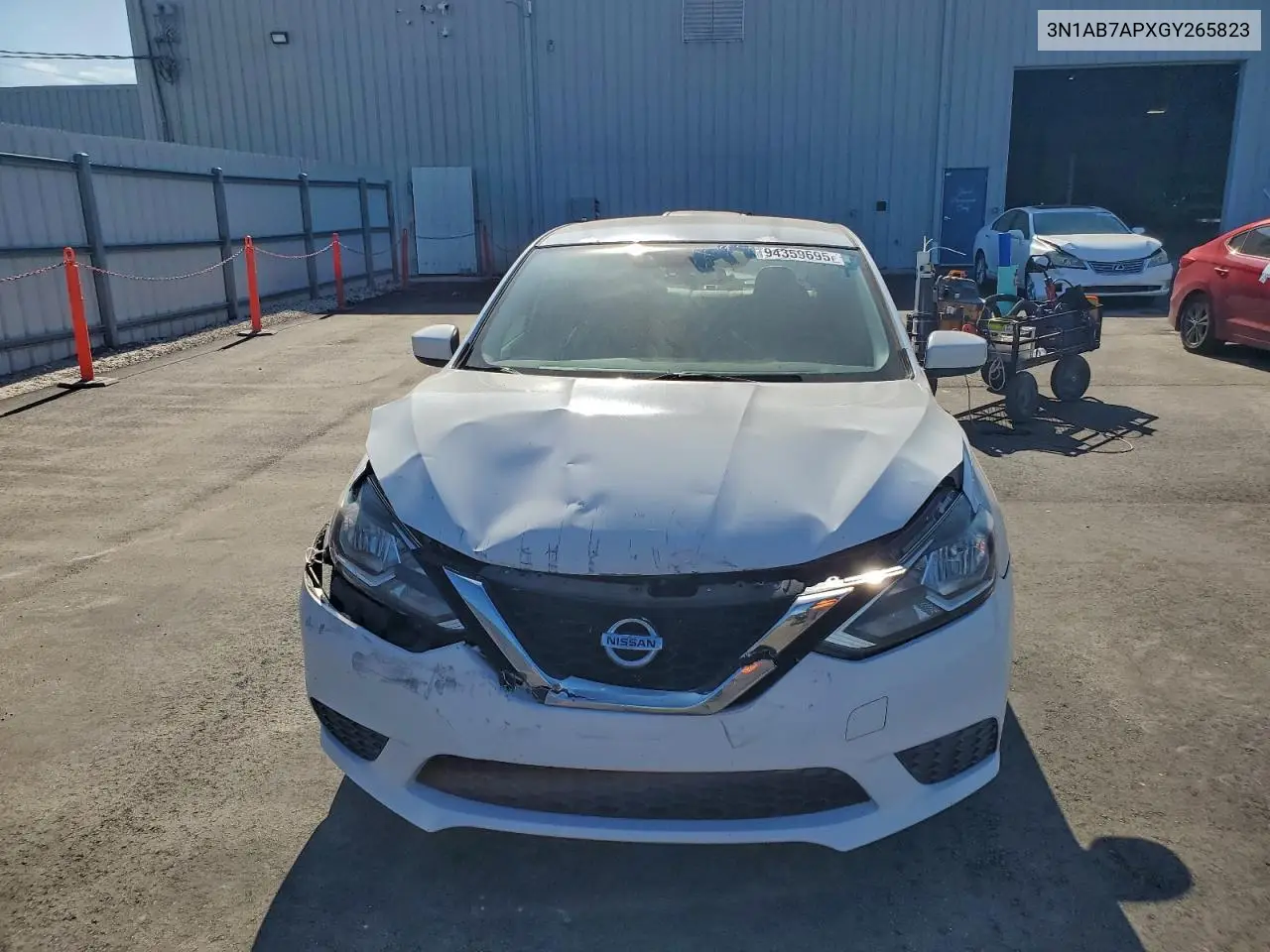 3N1AB7APXGY265823 2016 Nissan Sentra S