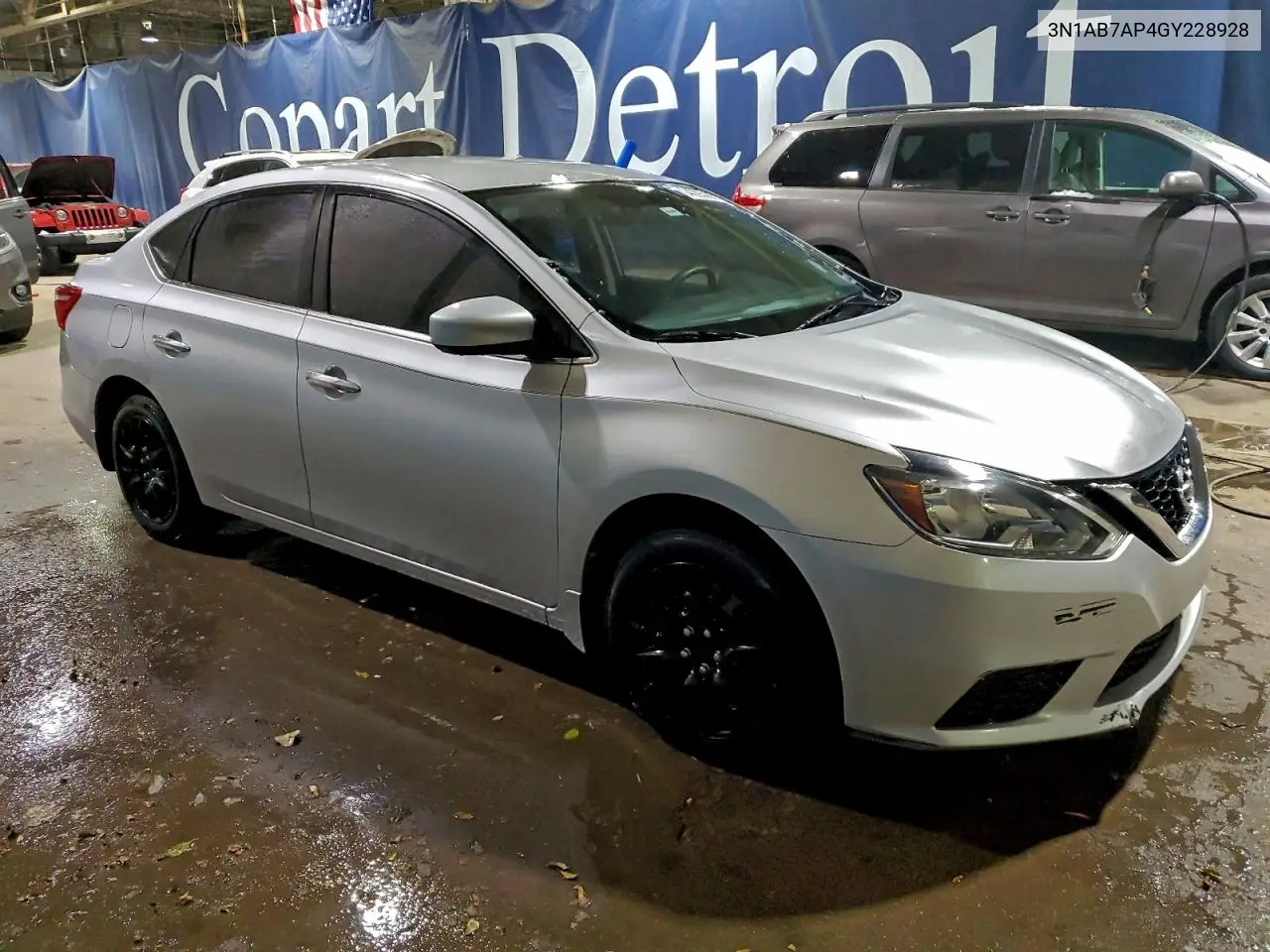 3N1AB7AP4GY228928 2016 Nissan Sentra S