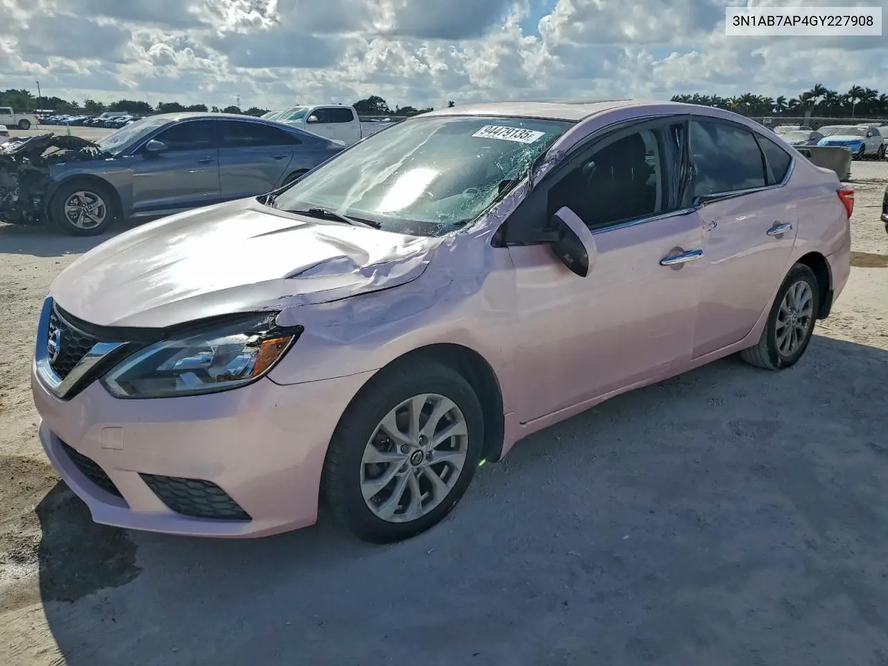 3N1AB7AP4GY227908 2016 Nissan Sentra S