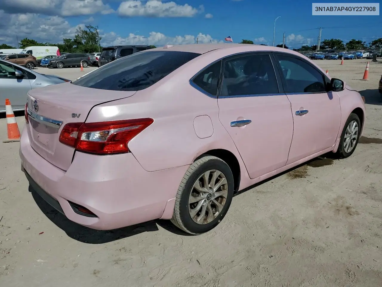 3N1AB7AP4GY227908 2016 Nissan Sentra S