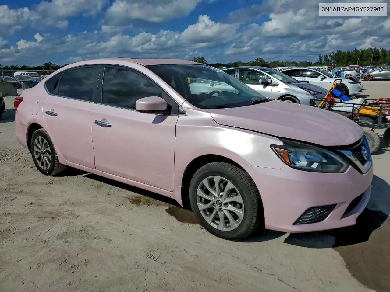 3N1AB7AP4GY227908 2016 Nissan Sentra S