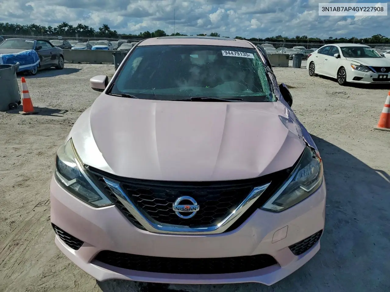 3N1AB7AP4GY227908 2016 Nissan Sentra S