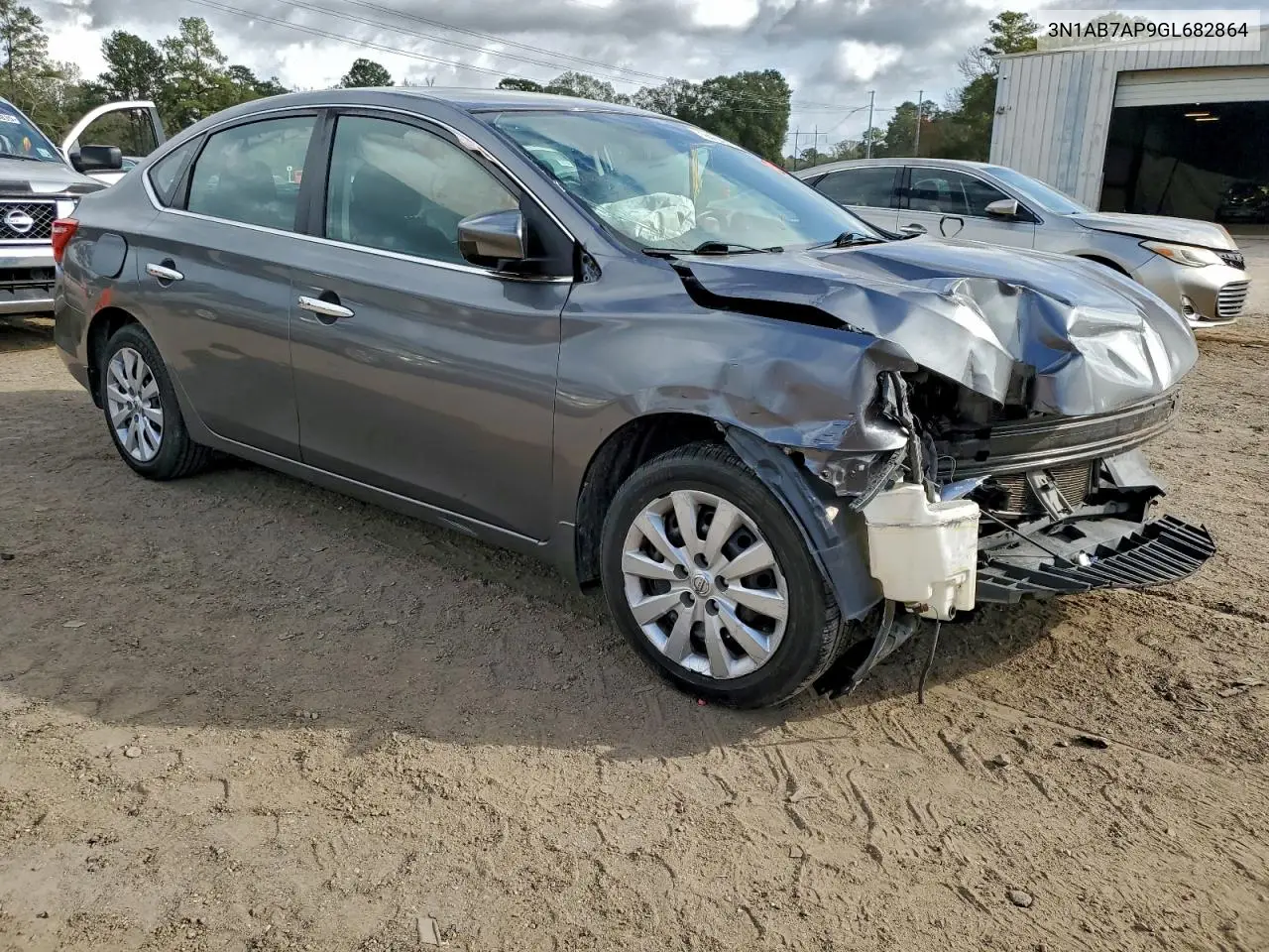 3N1AB7AP9GL682864 2016 Nissan Sentra S