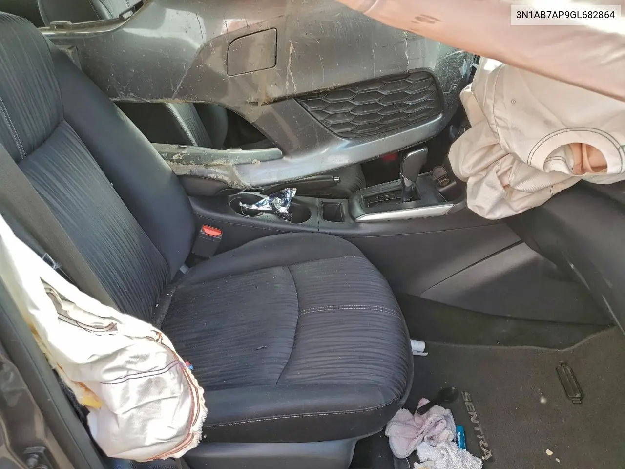 3N1AB7AP9GL682864 2016 Nissan Sentra S