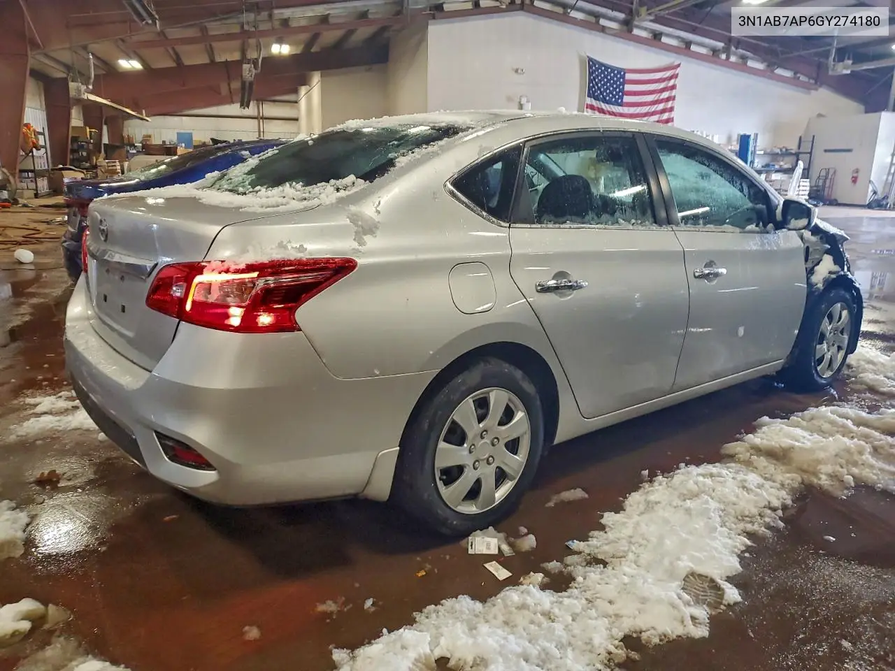 3N1AB7AP6GY274180 2016 Nissan Sentra S