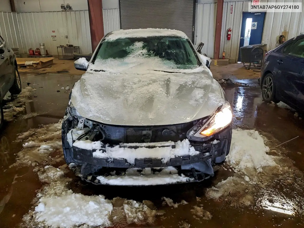 3N1AB7AP6GY274180 2016 Nissan Sentra S