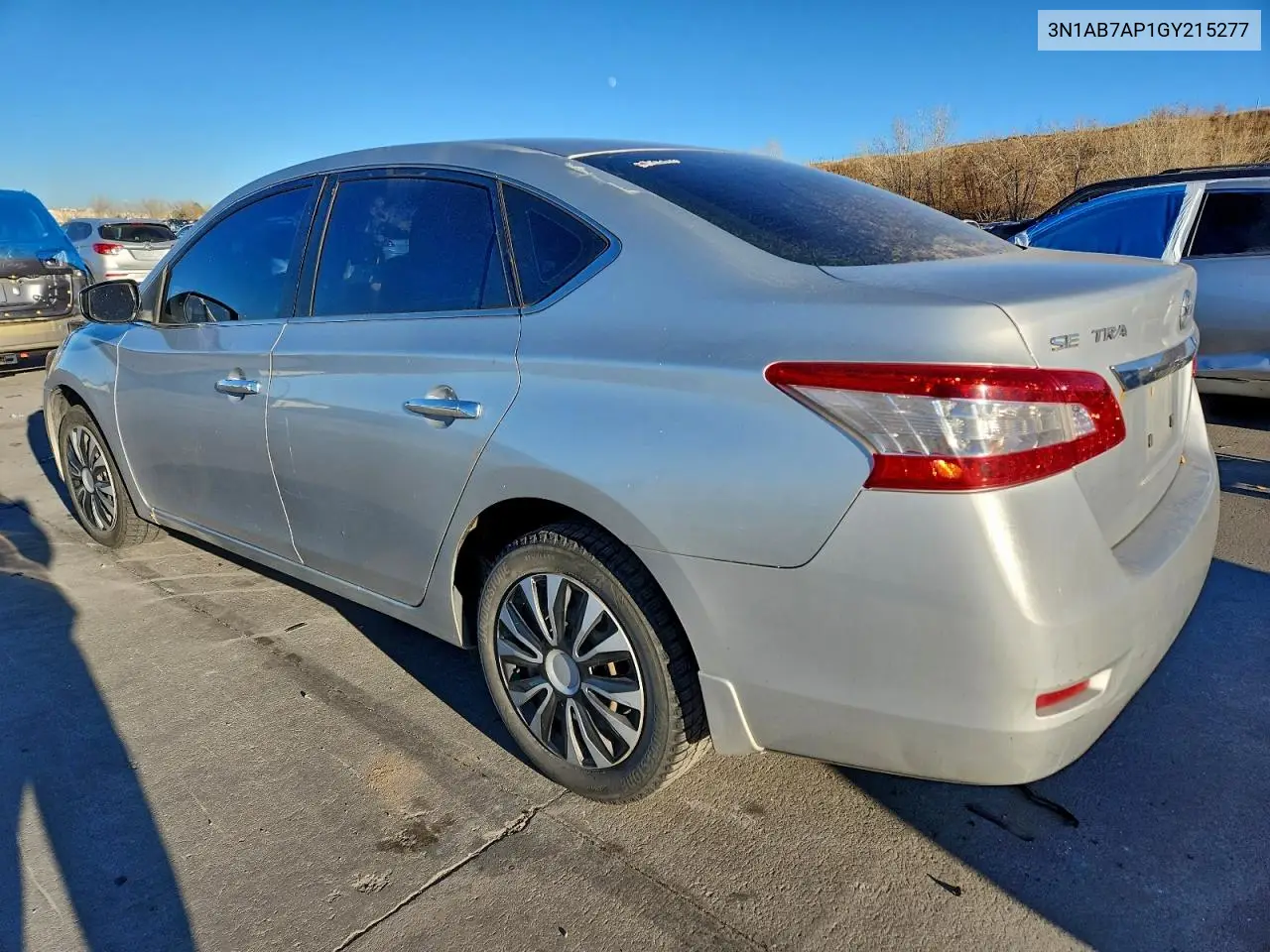 3N1AB7AP1GY215277 2016 Nissan Sentra S