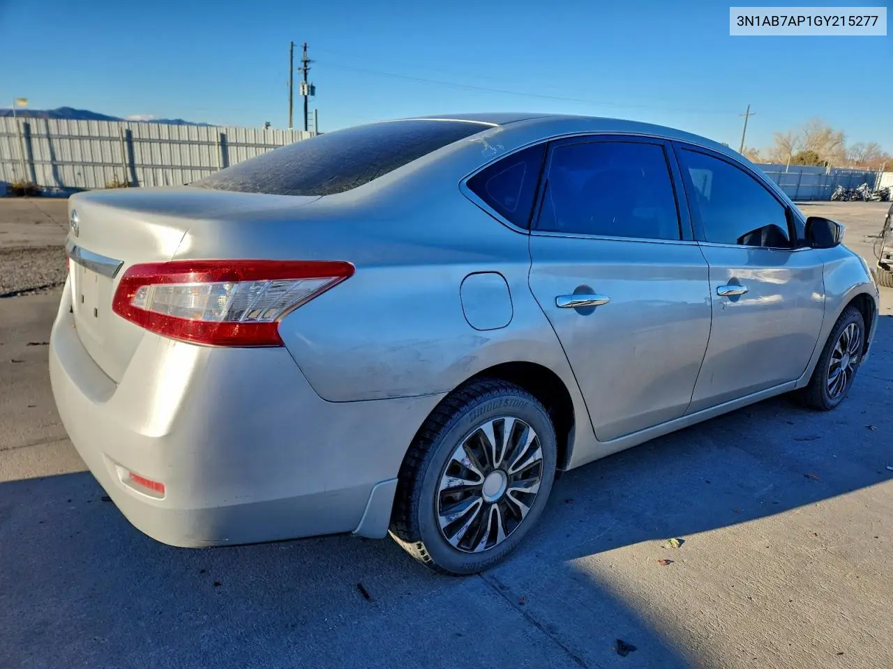 3N1AB7AP1GY215277 2016 Nissan Sentra S
