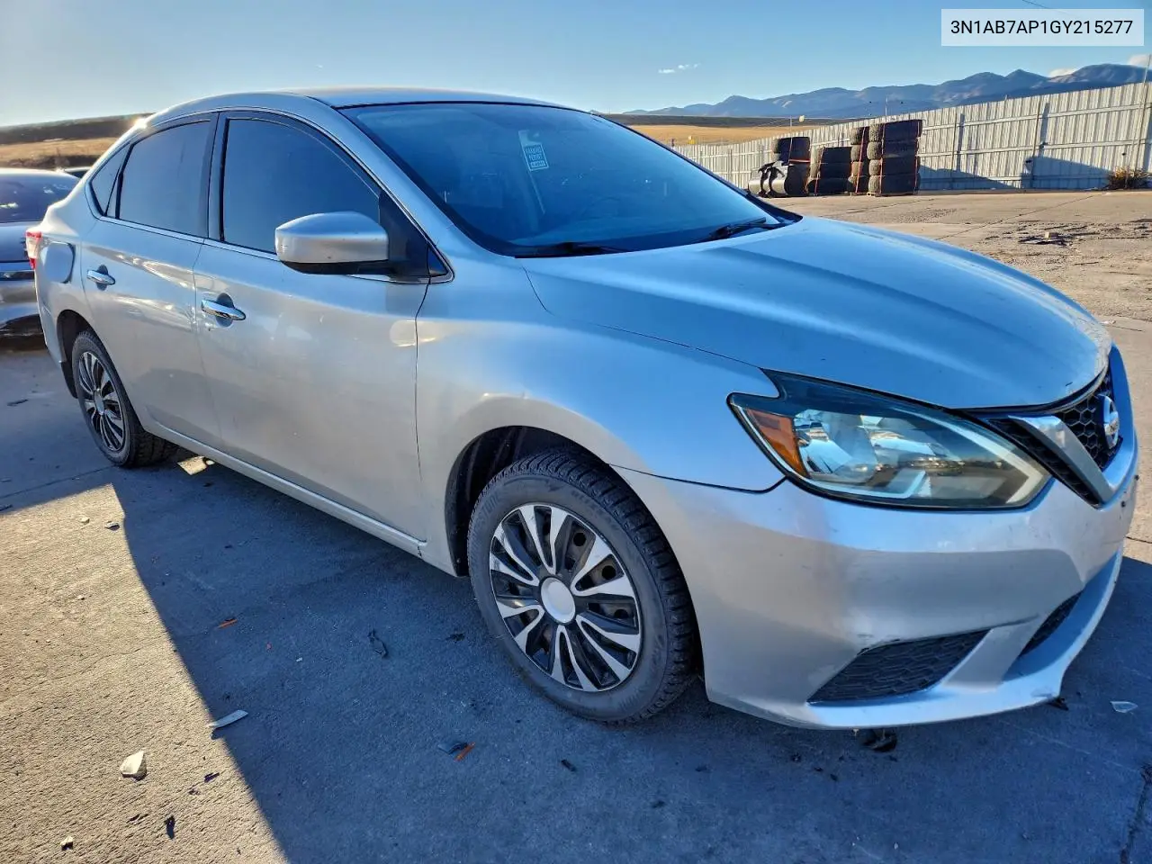 3N1AB7AP1GY215277 2016 Nissan Sentra S