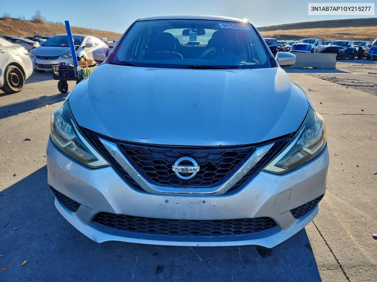 3N1AB7AP1GY215277 2016 Nissan Sentra S