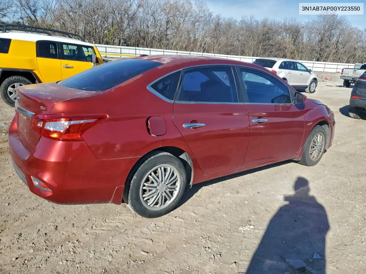 3N1AB7AP0GY223550 2016 Nissan Sentra S