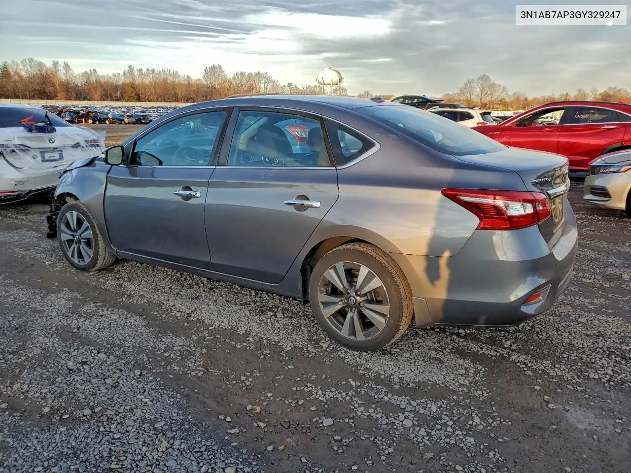 3N1AB7AP3GY329247 2016 Nissan Sentra S