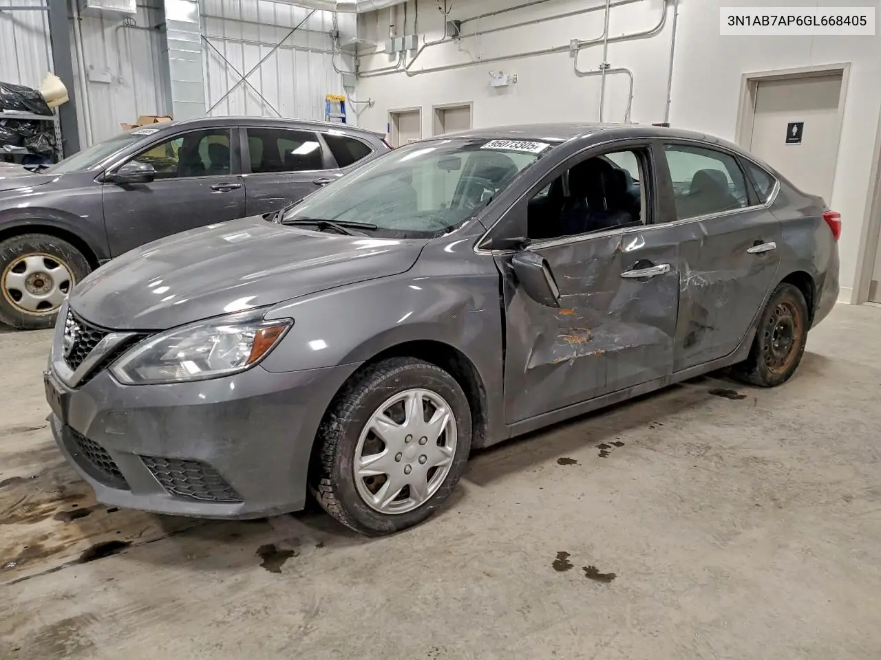 3N1AB7AP6GL668405 2016 Nissan Sentra S
