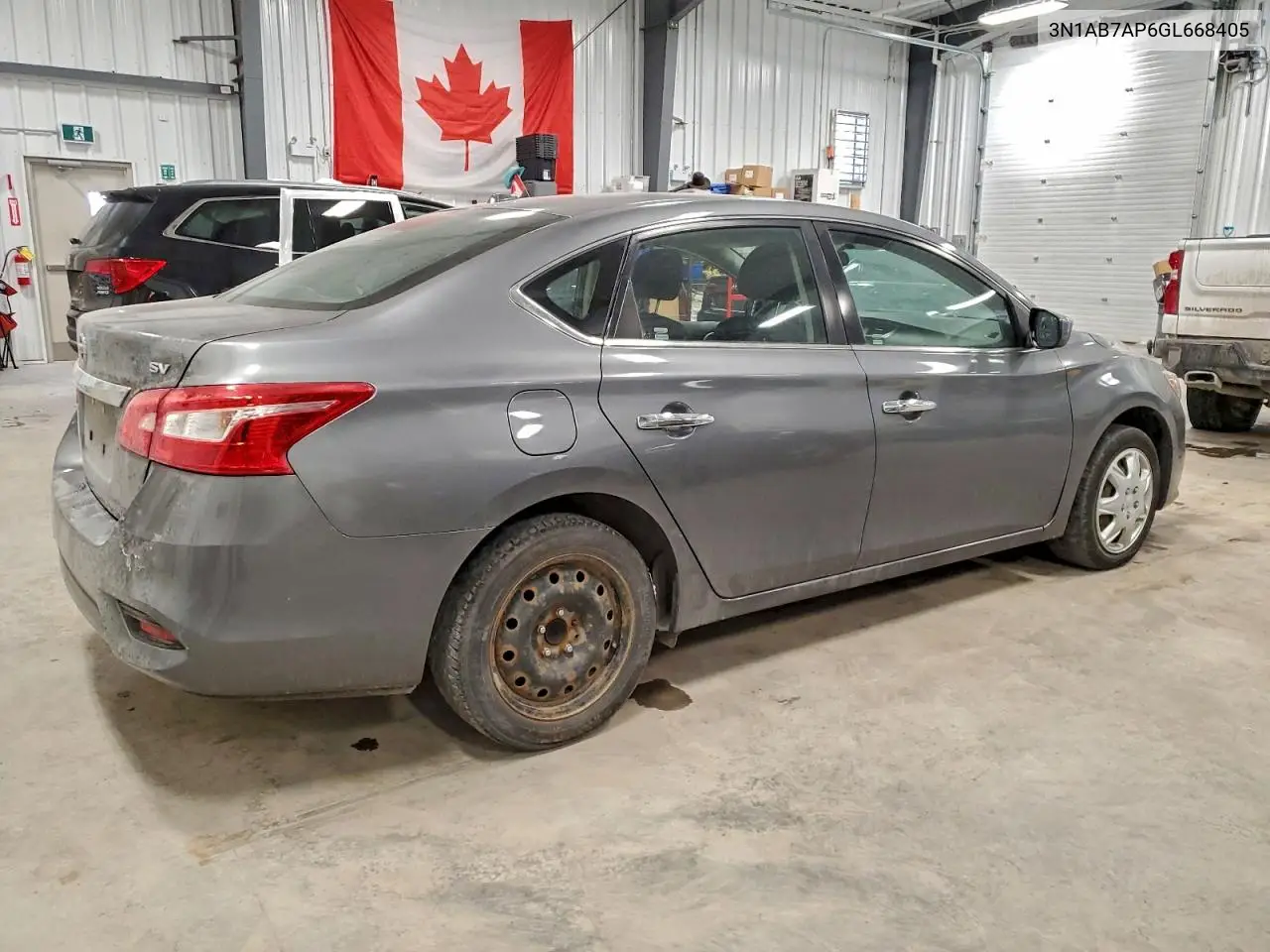 3N1AB7AP6GL668405 2016 Nissan Sentra S