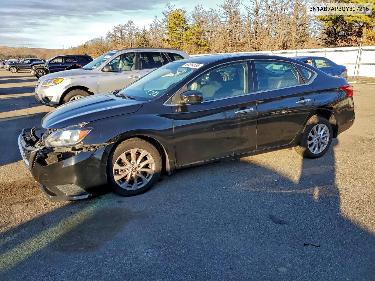 3N1AB7AP3GY307216 2016 Nissan Sentra S