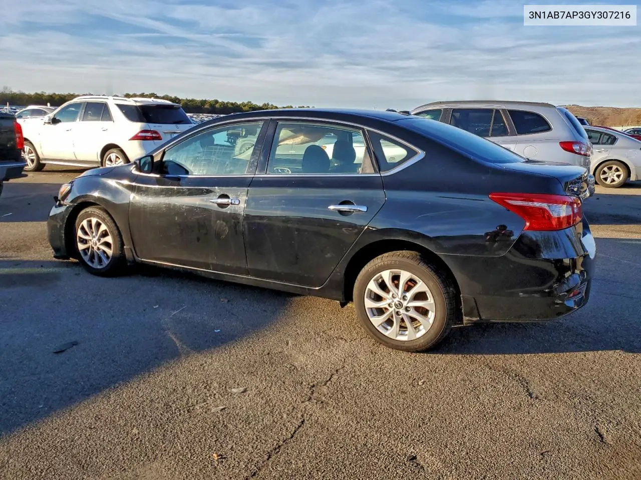 3N1AB7AP3GY307216 2016 Nissan Sentra S