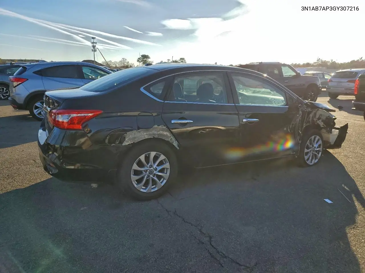 3N1AB7AP3GY307216 2016 Nissan Sentra S