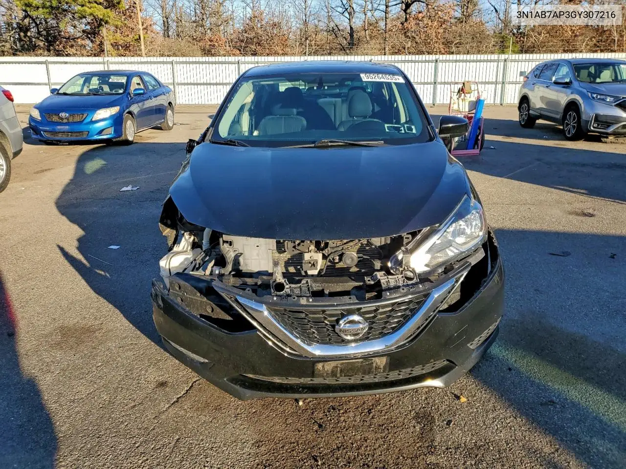 3N1AB7AP3GY307216 2016 Nissan Sentra S