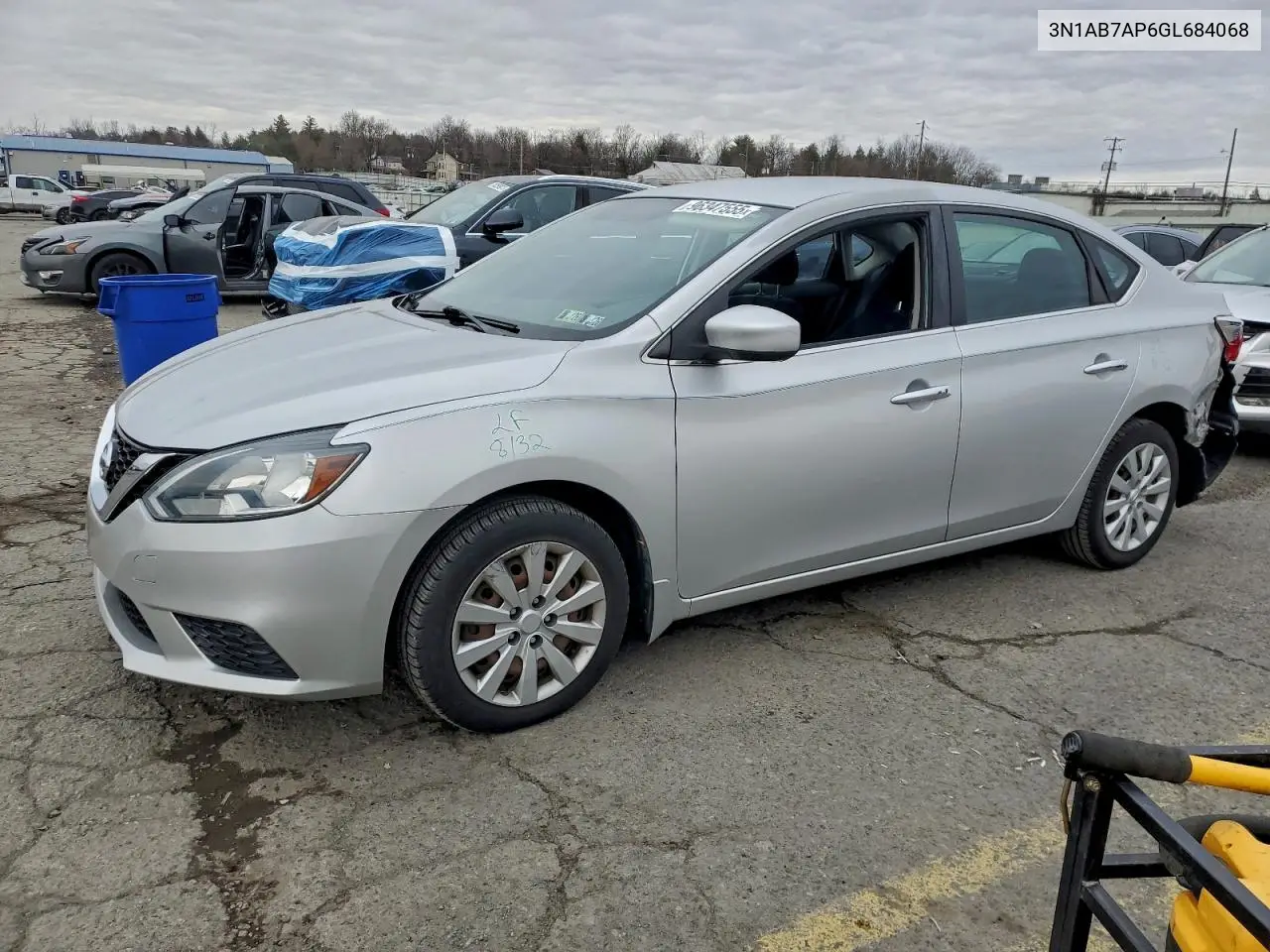 3N1AB7AP6GL684068 2016 Nissan Sentra S