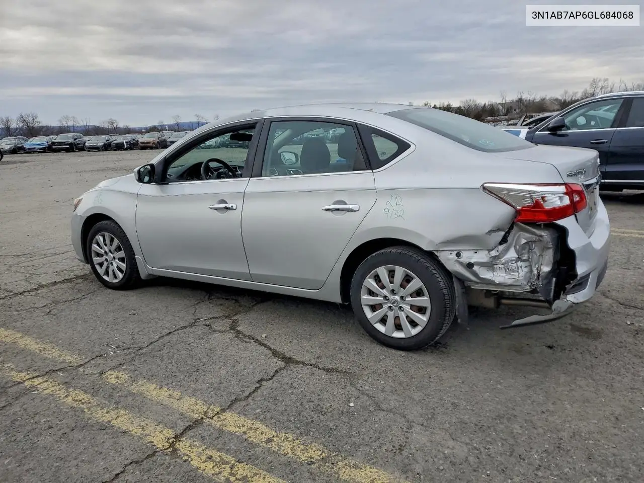 3N1AB7AP6GL684068 2016 Nissan Sentra S