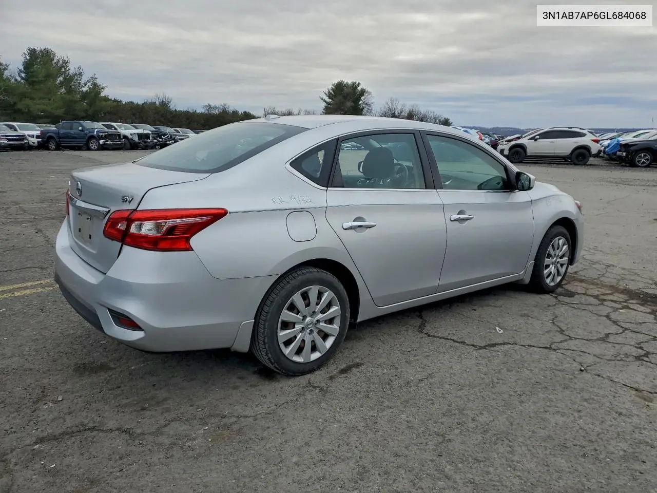 3N1AB7AP6GL684068 2016 Nissan Sentra S