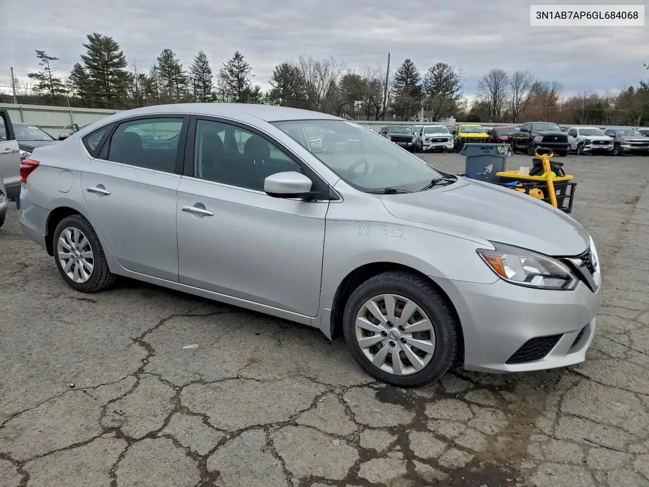 3N1AB7AP6GL684068 2016 Nissan Sentra S
